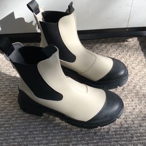Ganni Rubber Boots Sz 38 Brand New!